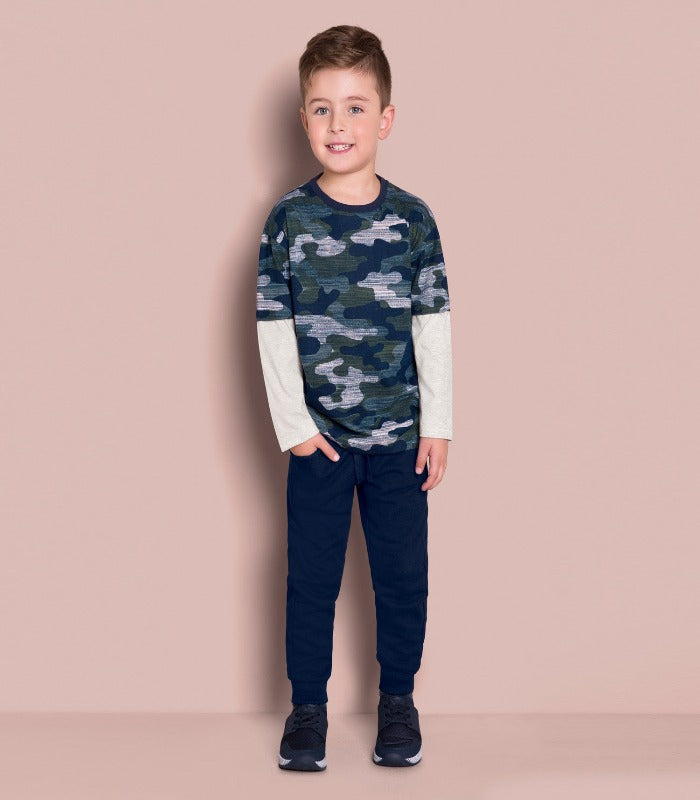 Camo Layered Long Sleeve – Jaxson Layne Kids Co