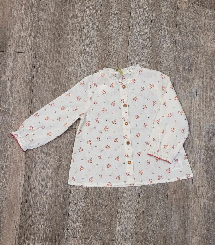 Floral Poplin Button Up