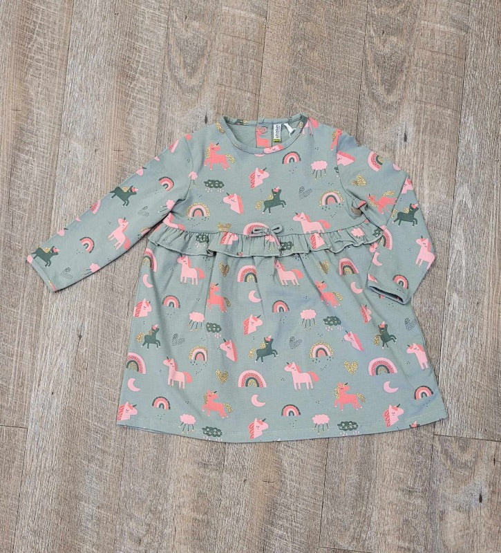 Rainbows and Unicorns Baby Dress