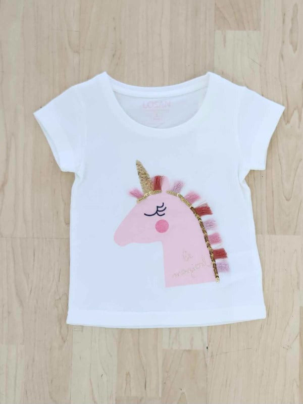 Unicorn Tassel Tee