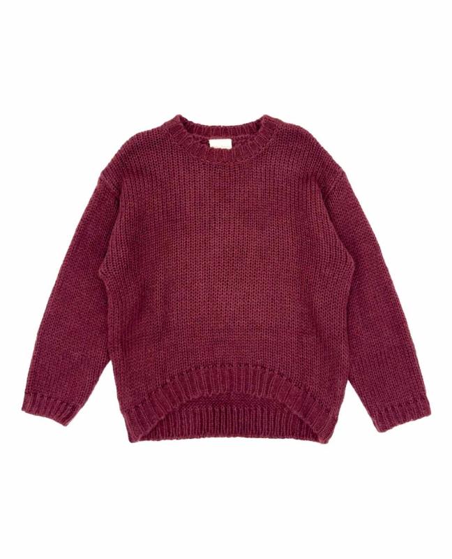 Girls Maroon Sweater