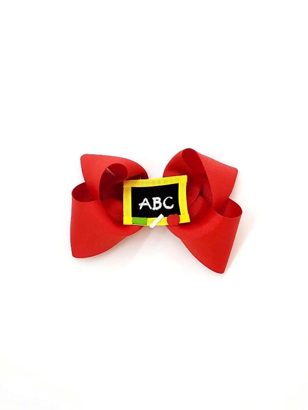 ABC Chalkboard Hair Clip