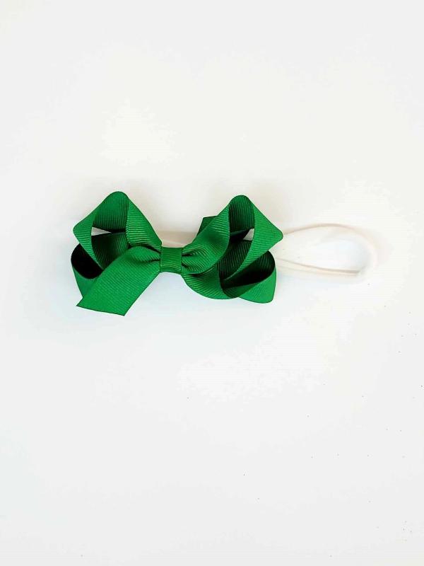 Nylon Headband - Small Bow