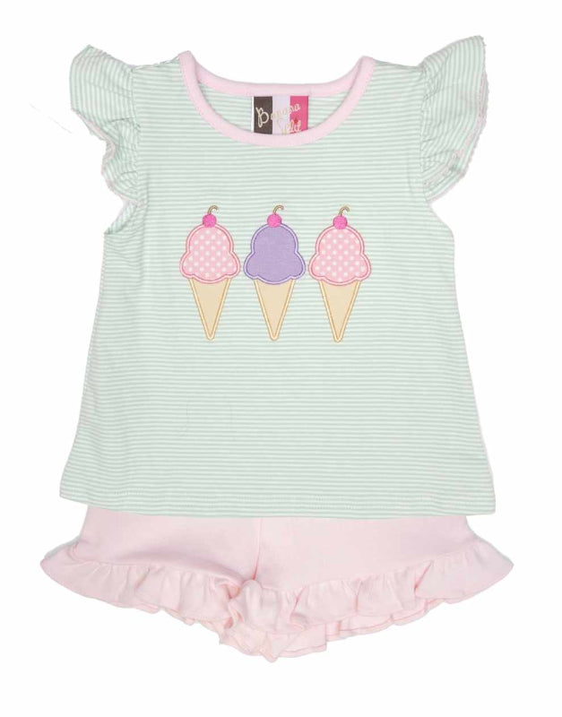 Ice Cream Short Set