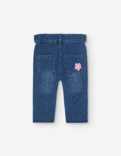 Denim Paperbag Pants