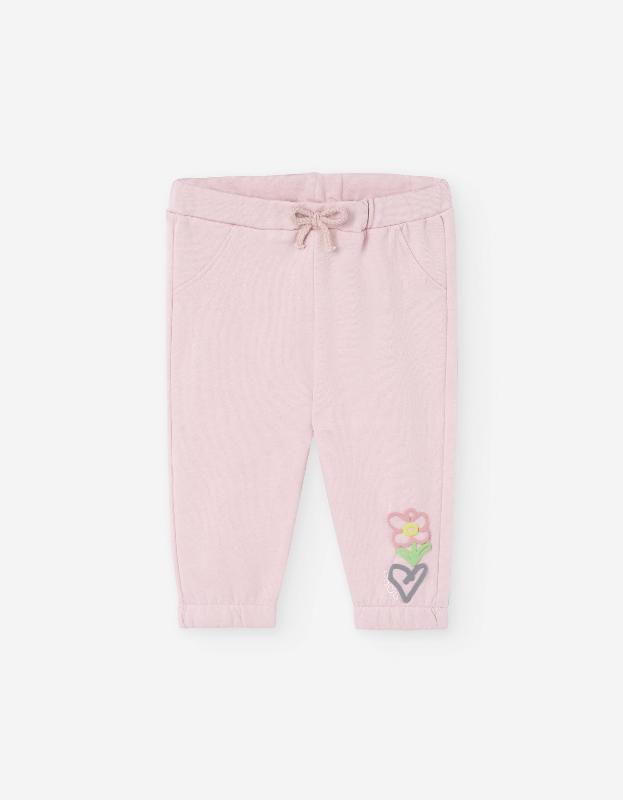 Pink Flower Sweatpants