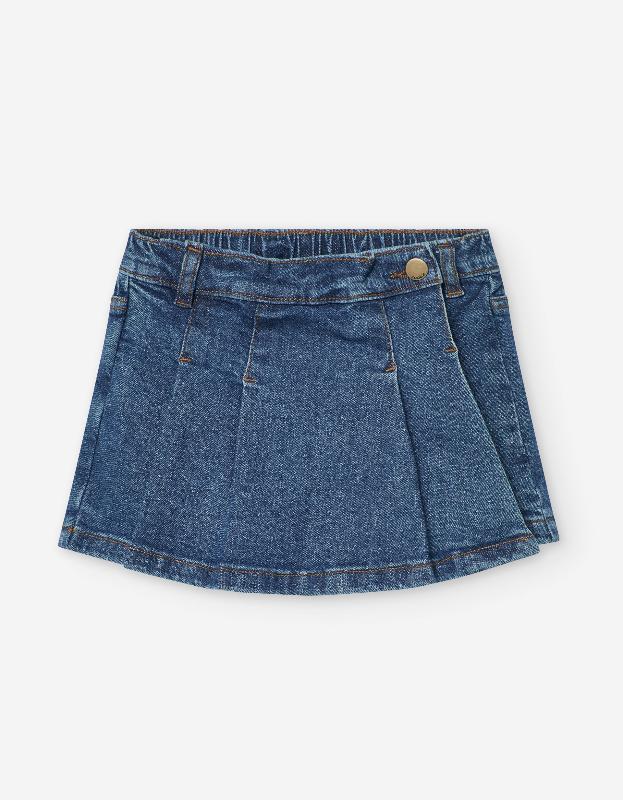 Denim Skort