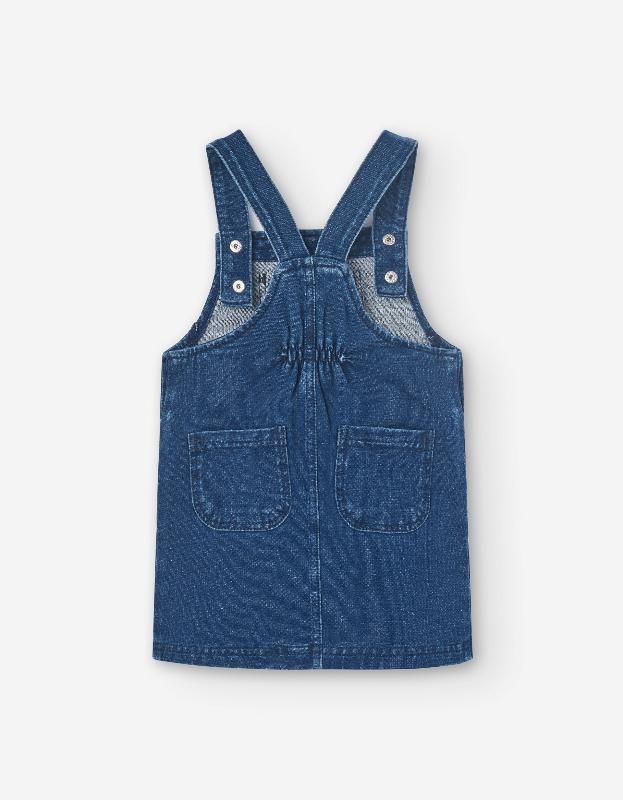 Denim Overall Skirt