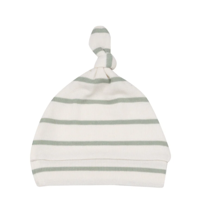 Stripe Knotted Hat - Desert Sage