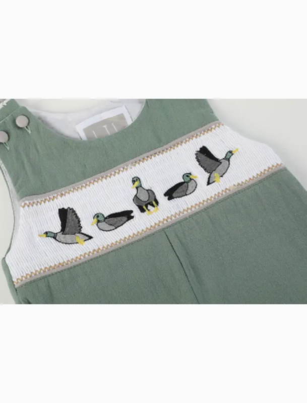 Mallard Smocked Overalls