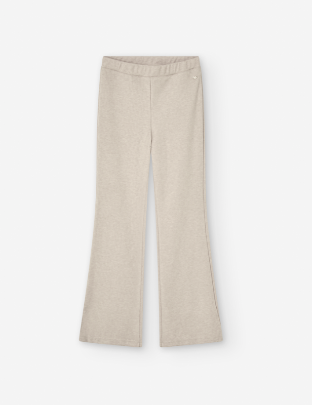 Ribbed Flare Pants