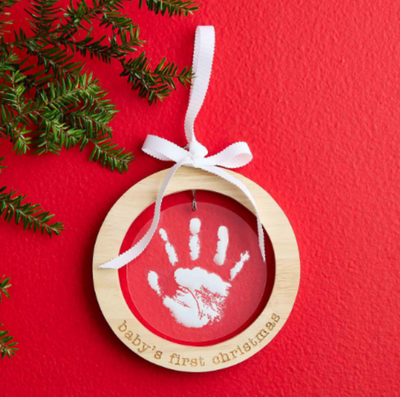 Baby's First Handprint Ornament Kit