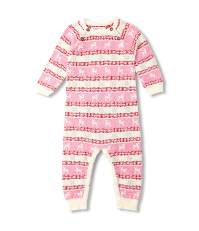 Baby Doe Fair Isle Sweater Romper