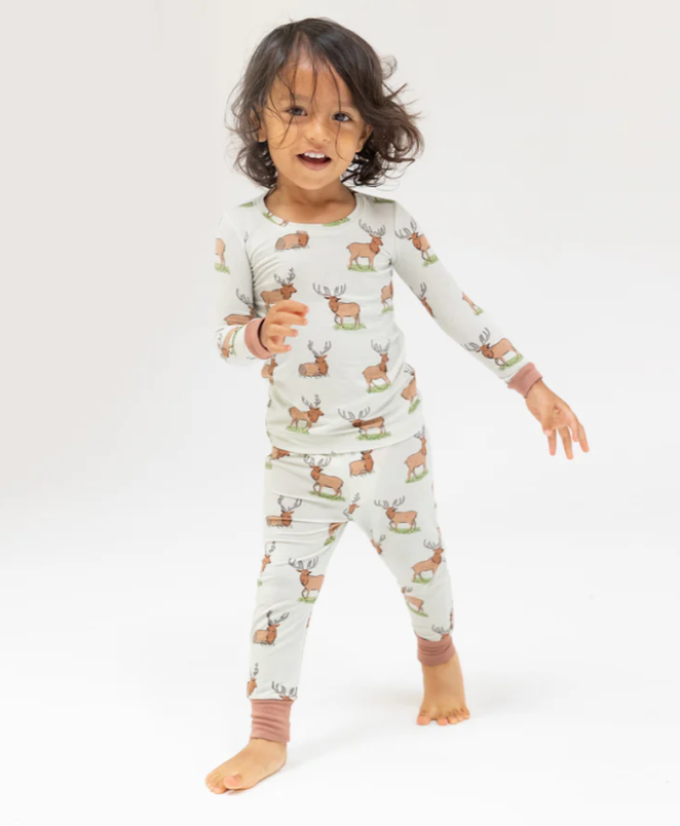 Bamboo Lounge Wear Set - Elk