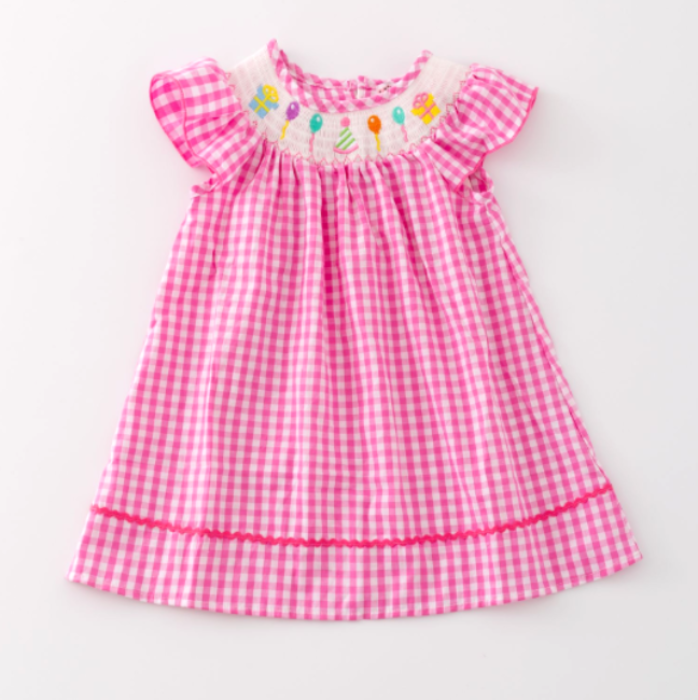 Birthday Smocked Dress