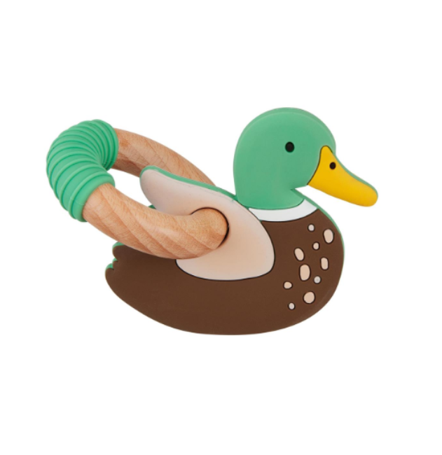 Silicone Teether - Mallard