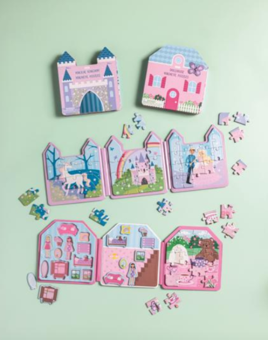Dollhouse Magnetic Puzzle Book