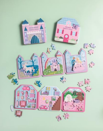 Dollhouse Magnetic Puzzle Book