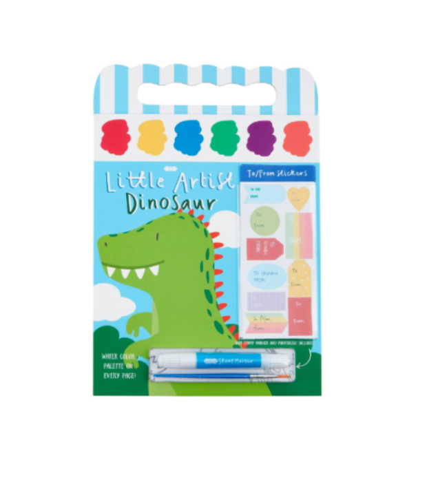 Dino Watercolor Book Set