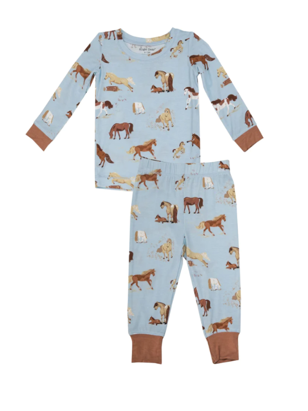 Horses Bamboo Loungewear Set