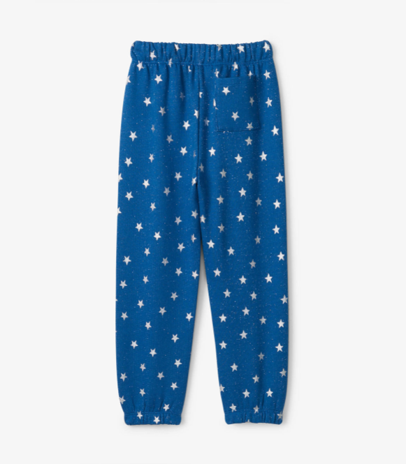 Girls Falling Stars Baggy Track Pants