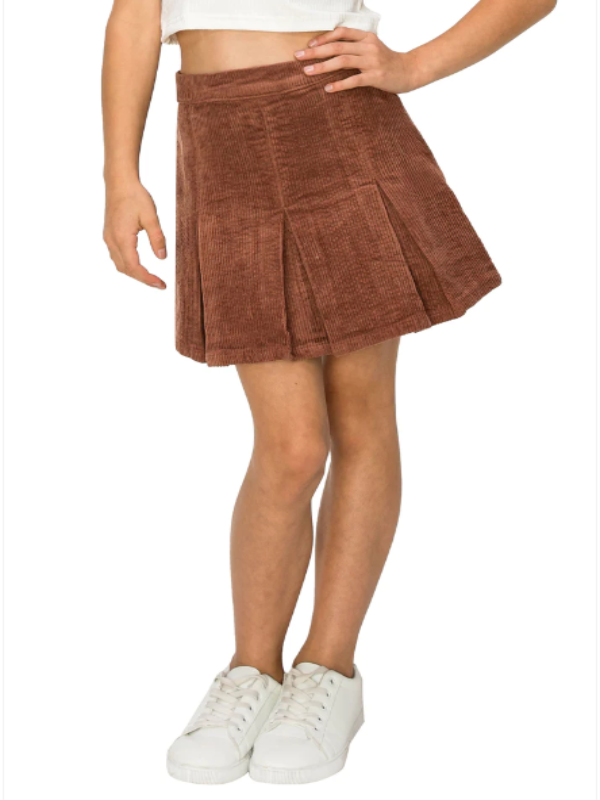 Corduroy Tennis Skirt