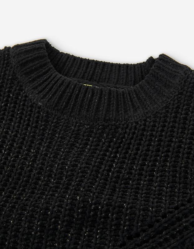 Black Shimmery Sweater