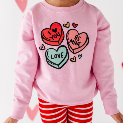 Candy Hearts Sweatshirt