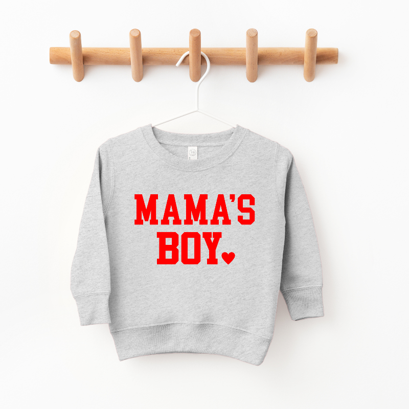 Mama's Boy Valentine's Day Sweatshirt