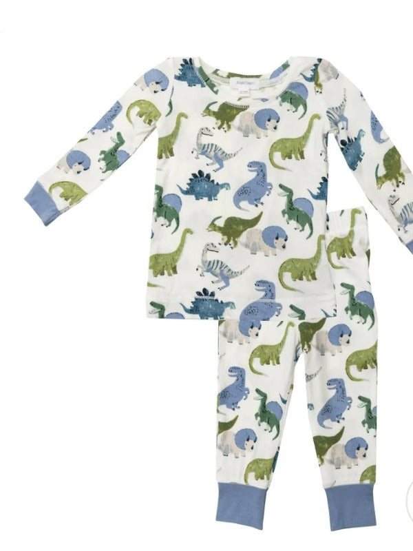 Dino Bamboo Lounge Wear Set